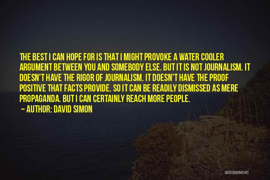 Water For Quotes By David Simon