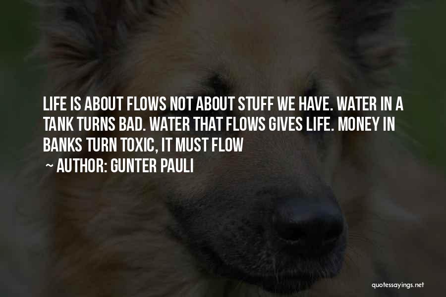 Water Gives Life Quotes By Gunter Pauli