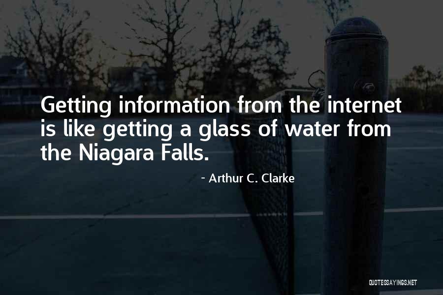 Water Glass Quotes By Arthur C. Clarke