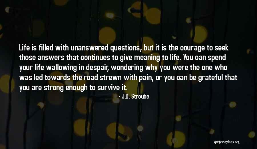 Water Has Receded Quotes By J.D. Stroube Water Has Receded Quotes By J.D. Stroube