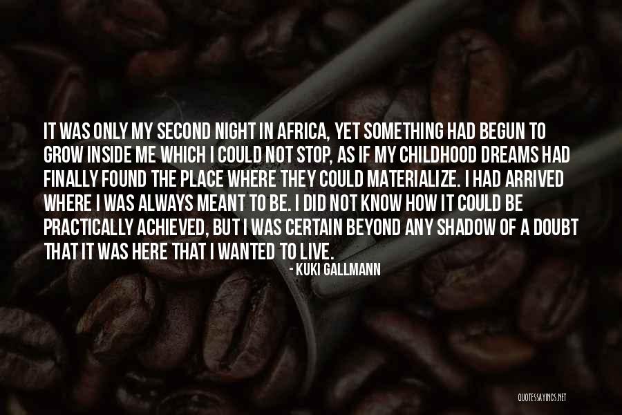 Water Has Receded Quotes By Kuki Gallmann Water Has Receded Quotes By Kuki Gallmann