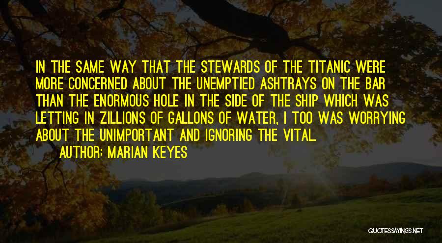 Water Hole Quotes By Marian Keyes