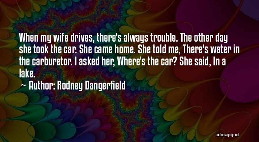 Water Home Quotes By Rodney Dangerfield