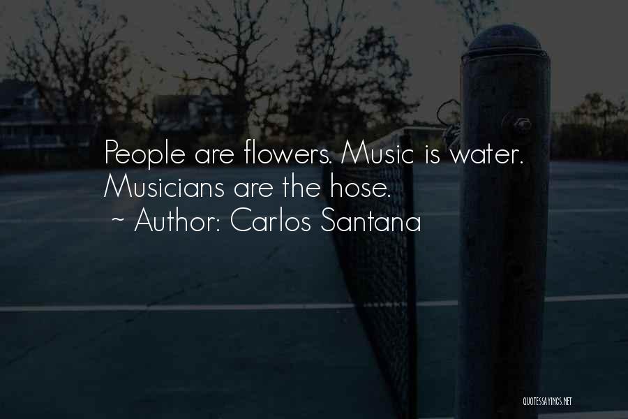 Water Hose Quotes By Carlos Santana