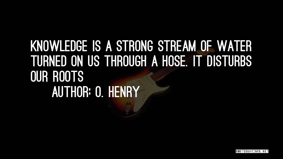 Water Hose Quotes By O. Henry
