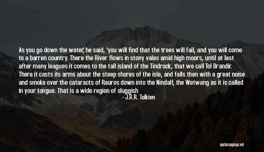 Water Is Wide Quotes By J.R.R. Tolkien