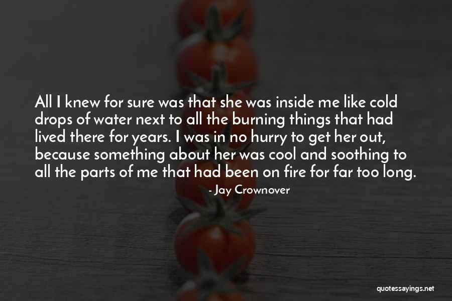 Water Like Fire Quotes By Jay Crownover Water Like Fire Quotes By Jay Crownover