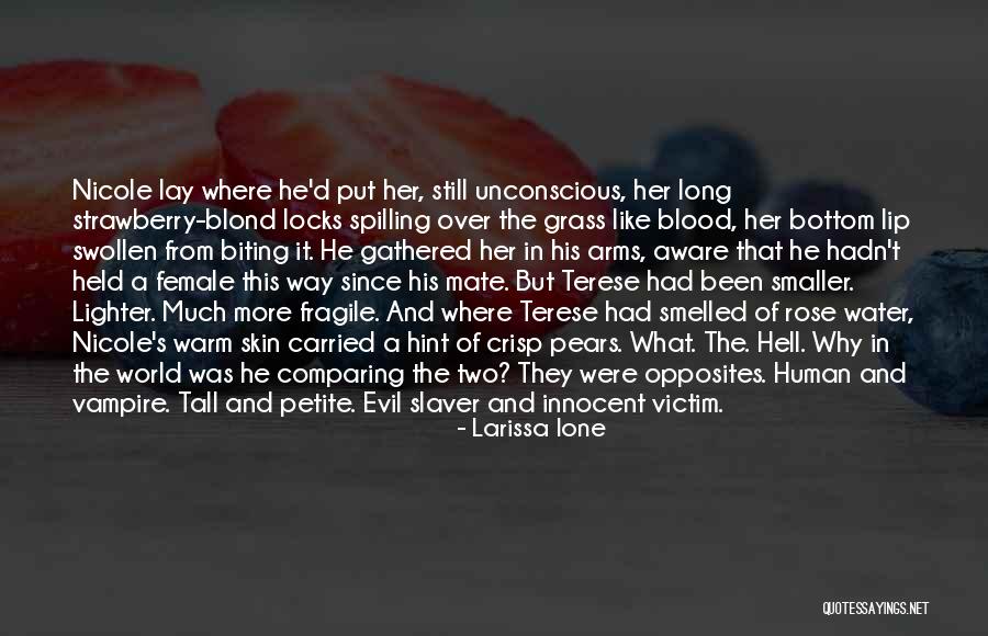Water Like Hint Quotes By Larissa Ione Water Like Hint Quotes By Larissa Ione