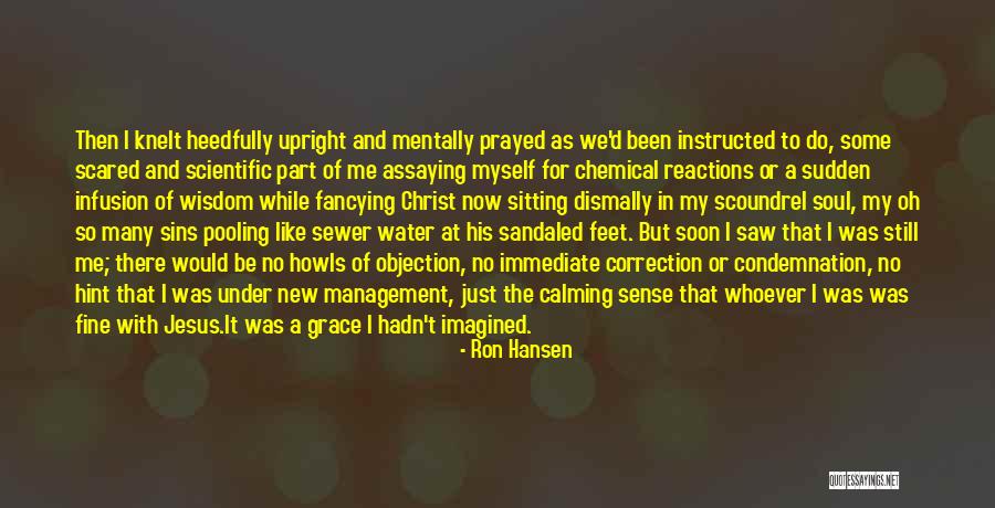 Water Like Hint Quotes By Ron Hansen Water Like Hint Quotes By Ron Hansen