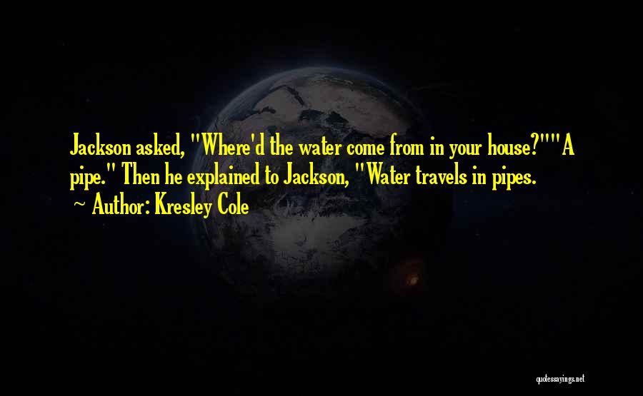 Water Pipes Quotes By Kresley Cole