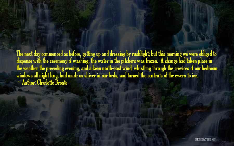 Water Pitchers Quotes By Charlotte Bronte