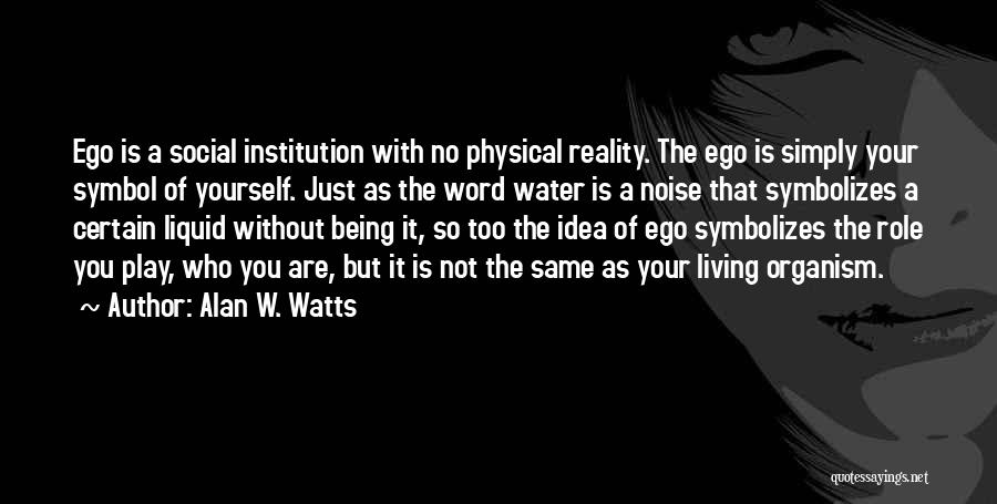 Water Play Quotes By Alan W. Watts