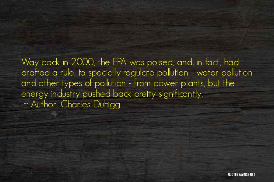 Water Pollution Quotes By Charles Duhigg
