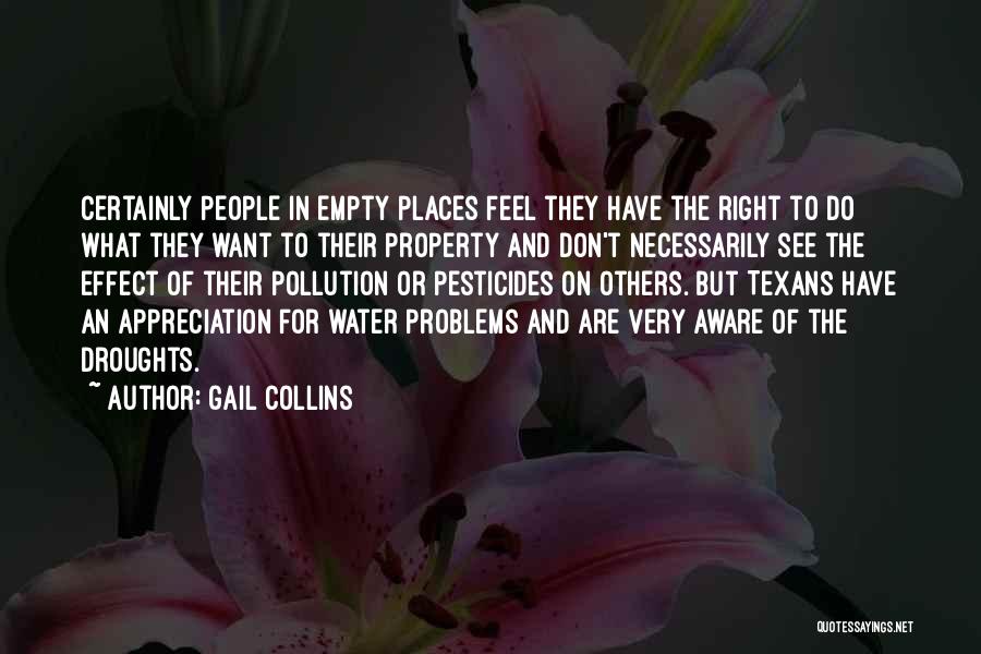 Water Pollution Quotes By Gail Collins
