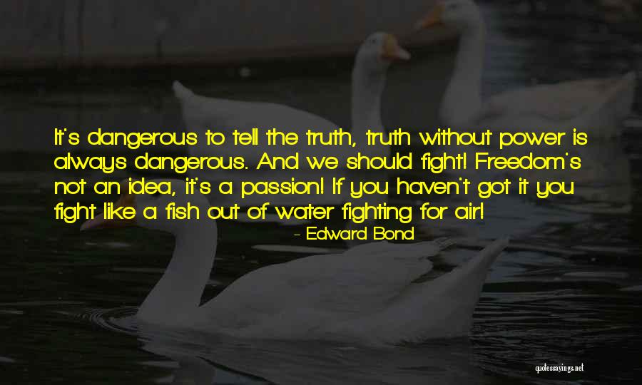 Water Power Quotes By Edward Bond