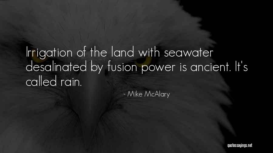 Water Power Quotes By Mike McAlary