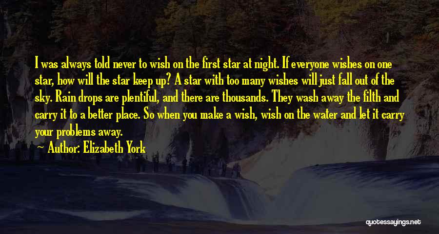 Water Problems Quotes By Elizabeth York