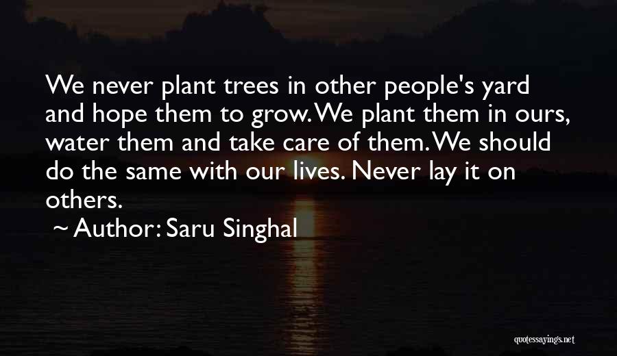 Water Problems Quotes By Saru Singhal