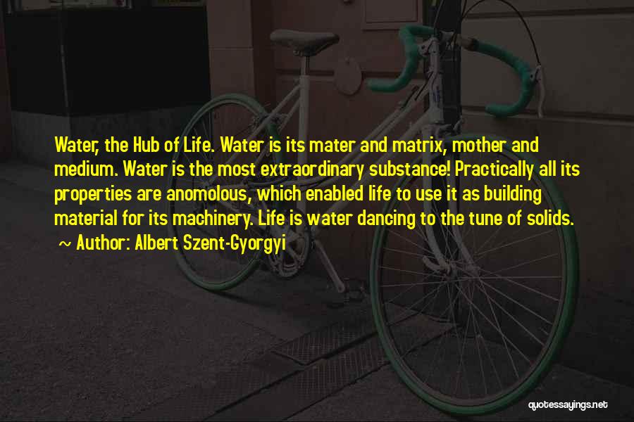 Water Properties Quotes By Albert Szent-Gyorgyi