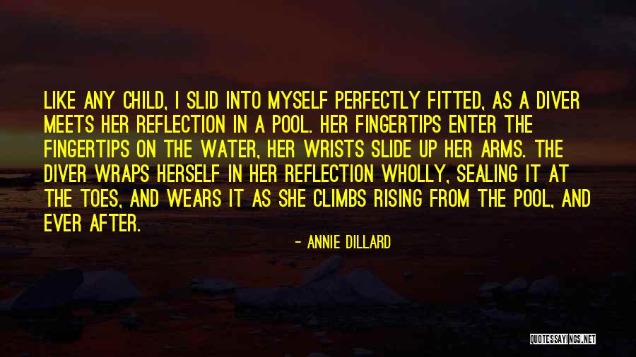 Water Reflection Quotes By Annie Dillard Water Reflection Quotes By Annie Dillard