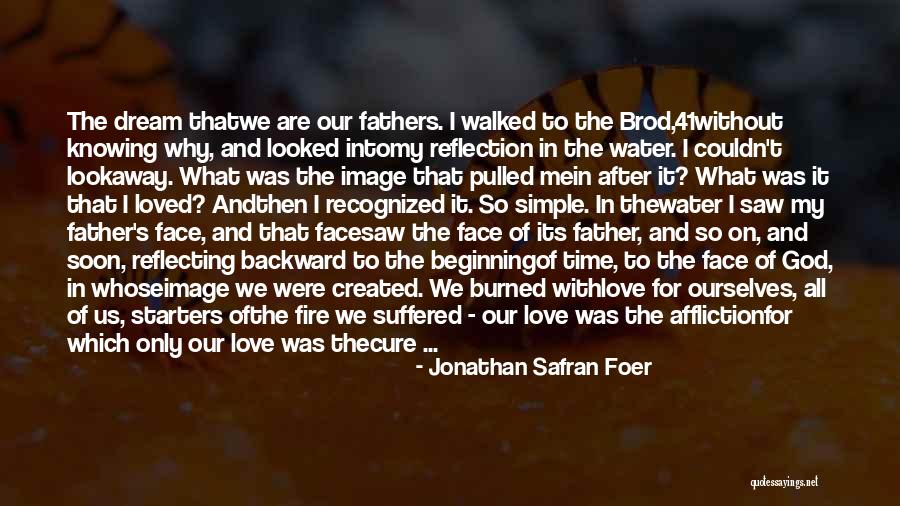 Water Reflection Quotes By Jonathan Safran Foer