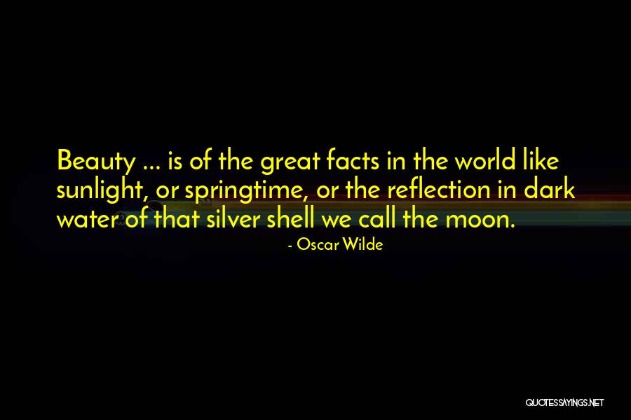 Water Reflection Quotes By Oscar Wilde