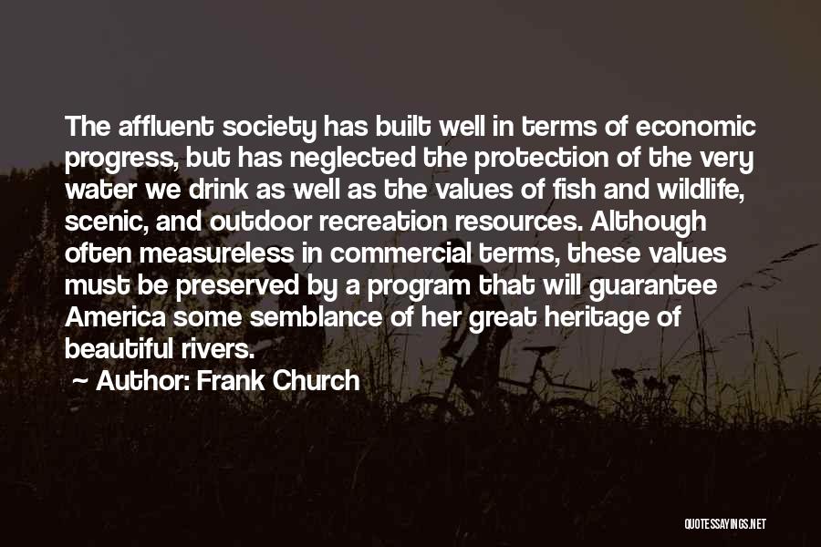 Water Resources Quotes By Frank Church