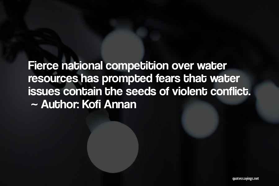 Water Resources Quotes By Kofi Annan