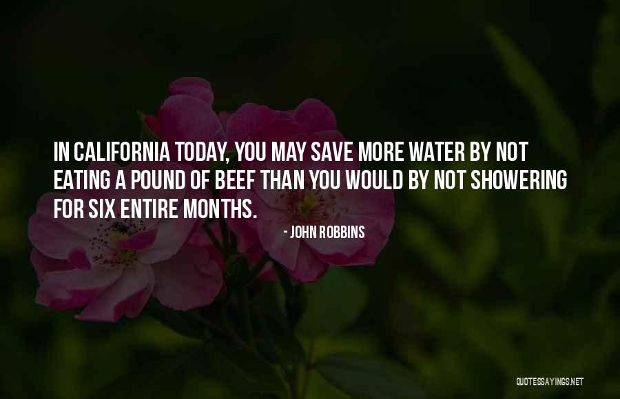 Water Save Quotes By John Robbins Water Save Quotes By John Robbins