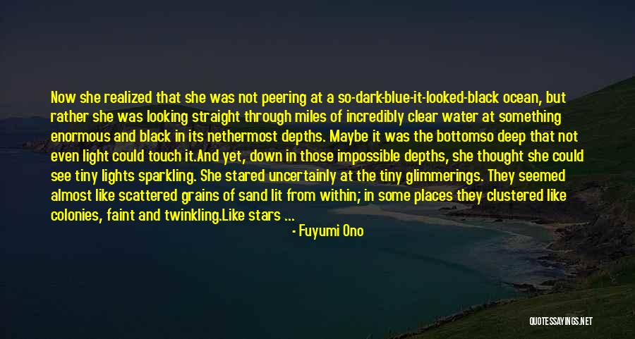 Water So Blue Quotes By Fuyumi Ono Water So Blue Quotes By Fuyumi Ono