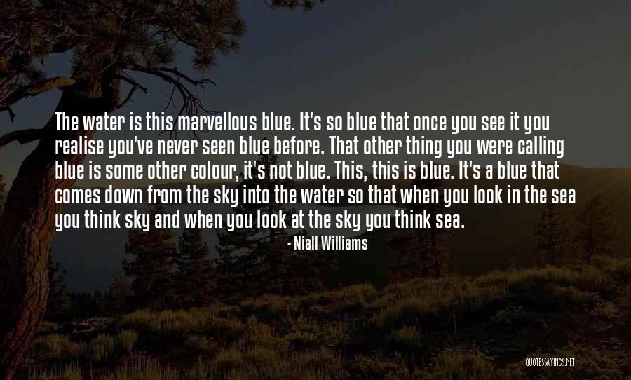 Water So Blue Quotes By Niall Williams Water So Blue Quotes By Niall Williams