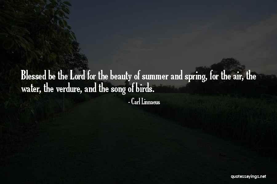 Water Song Quotes By Carl Linnaeus Water Song Quotes By Carl Linnaeus