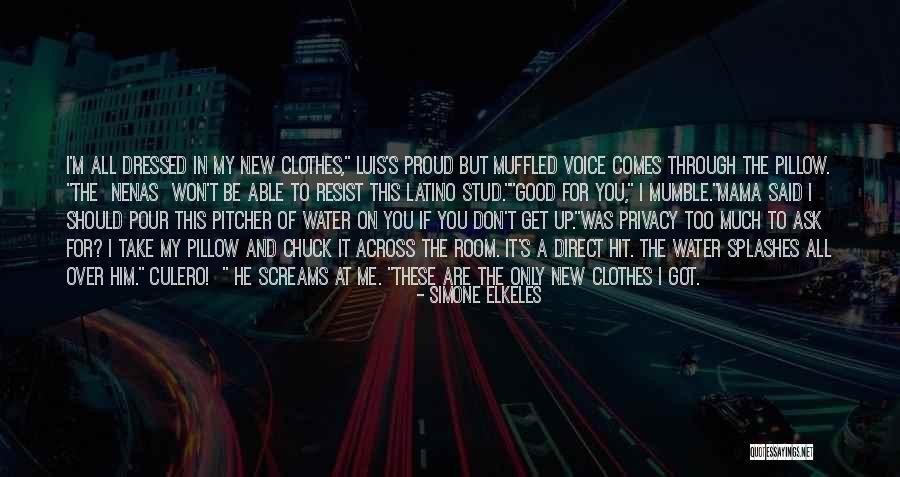 Water Splashes Quotes By Simone Elkeles Water Splashes Quotes By Simone Elkeles