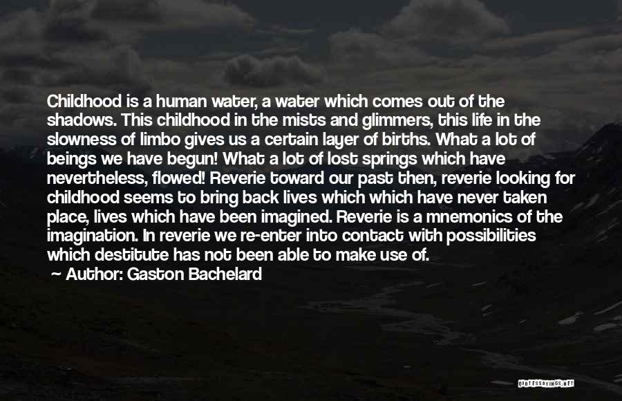 Water Springs Quotes By Gaston Bachelard