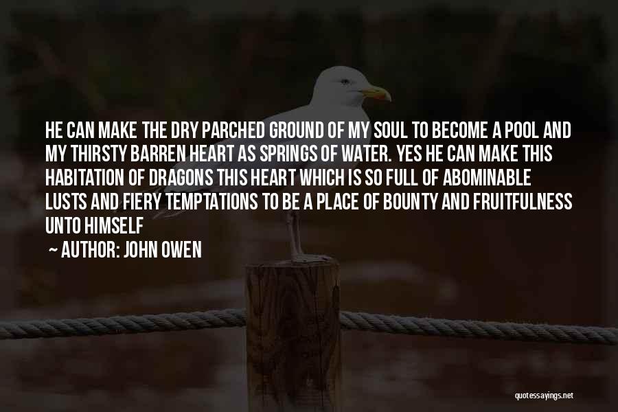 Water Springs Quotes By John Owen