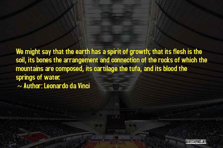 Water Springs Quotes By Leonardo Da Vinci