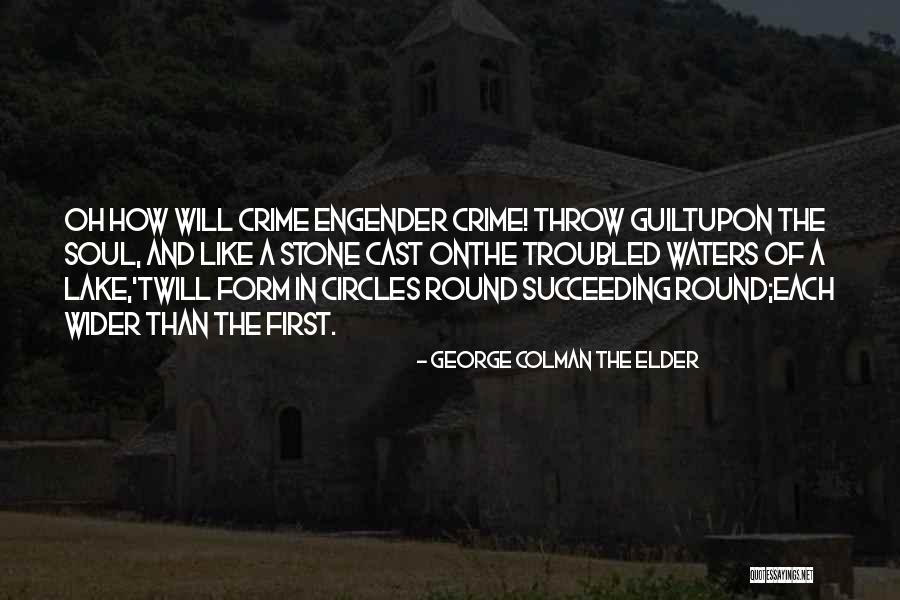 Water Stone Quotes By George Colman The Elder