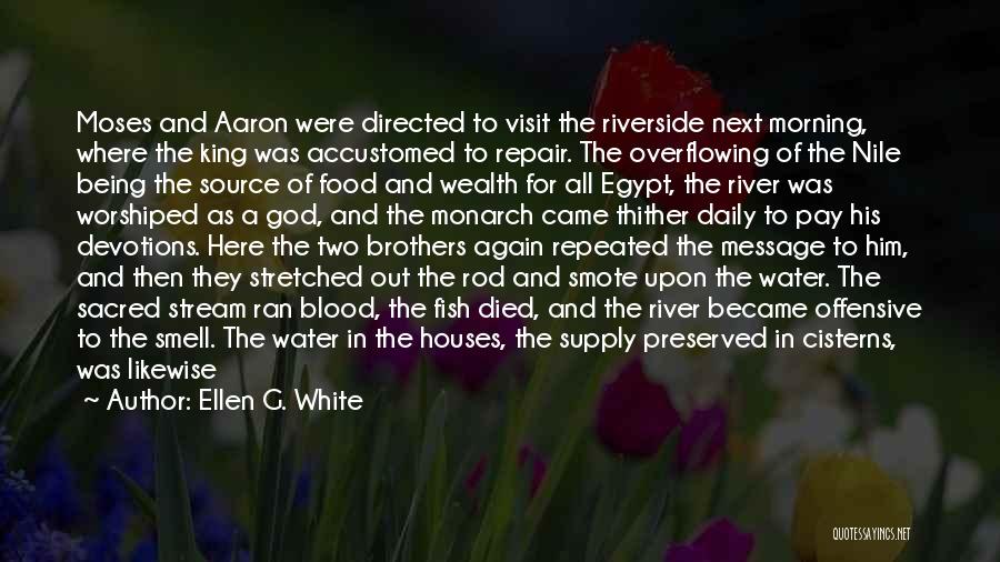 Water Supply Quotes By Ellen G. White