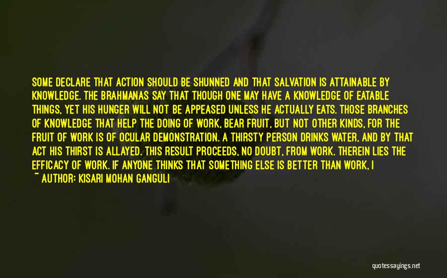 Water Thirst Quotes By Kisari Mohan Ganguli