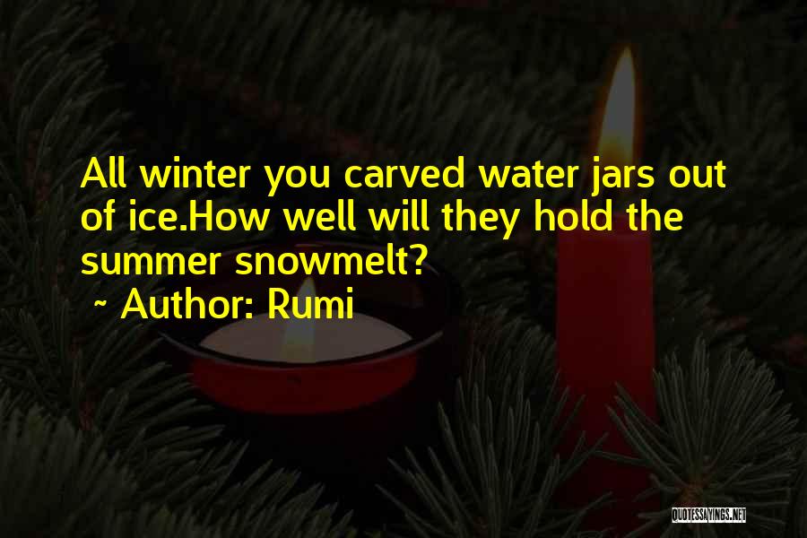 Water Well Quotes By Rumi
