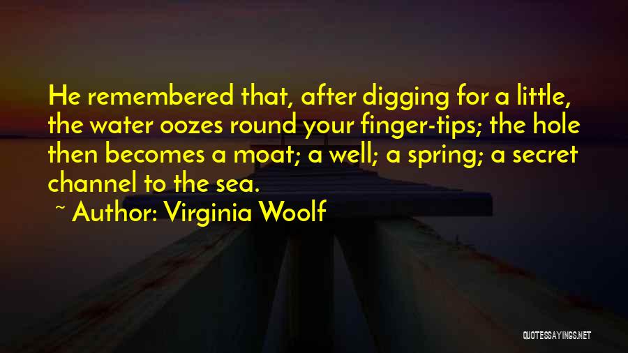 Water Well Quotes By Virginia Woolf