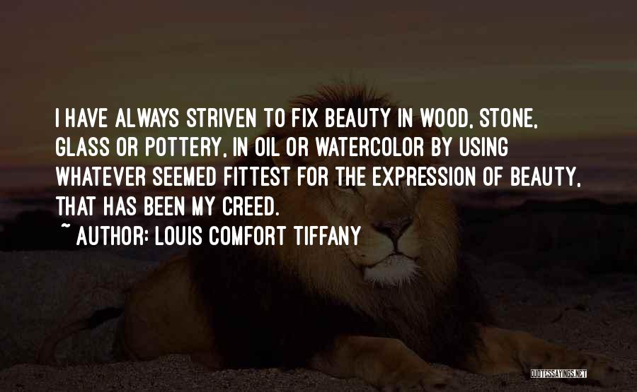 Watercolor Quotes By Louis Comfort Tiffany