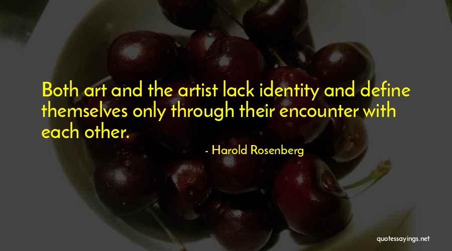 Watercolorist Diahun Quotes By Harold Rosenberg Watercolorist Diahun Quotes By Harold Rosenberg