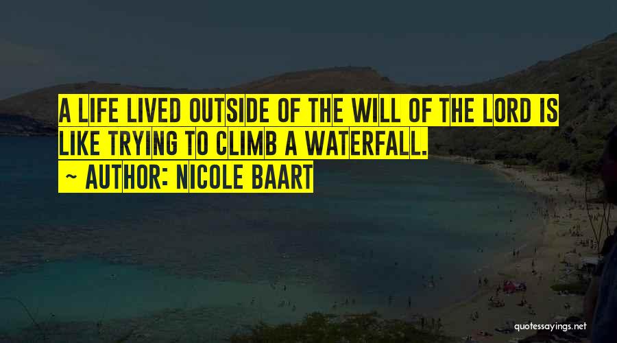 Waterfall Quotes By Nicole Baart