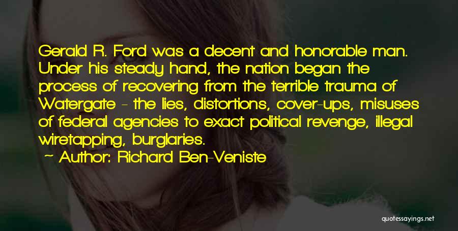 Watergate Cover Up Quotes By Richard Ben-Veniste