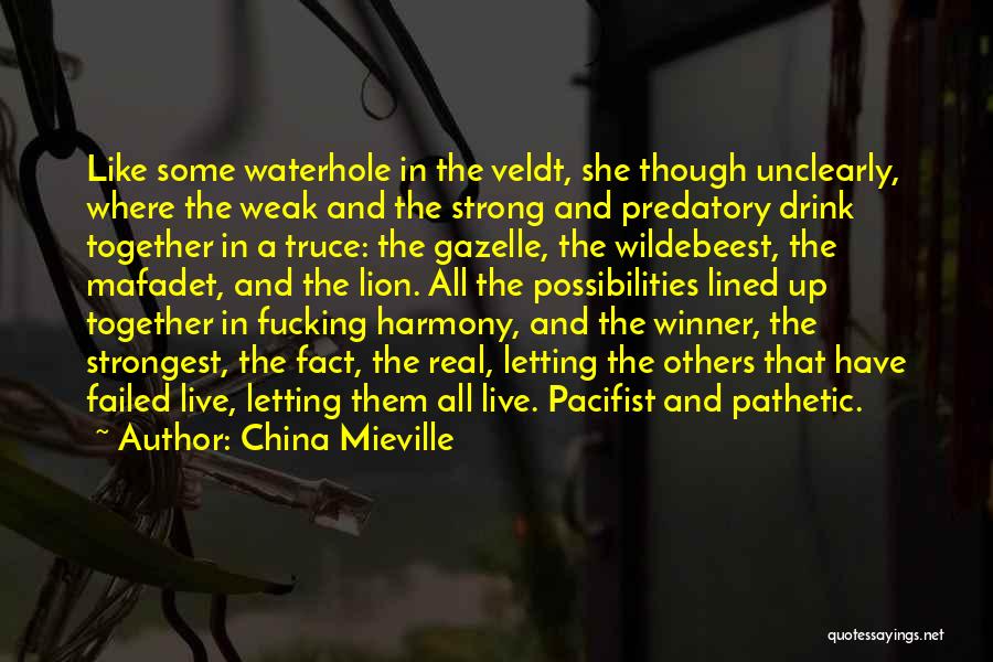 Waterhole 3 Quotes By China Mieville