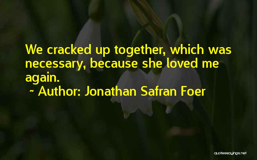 Waterholes Near Quotes By Jonathan Safran Foer