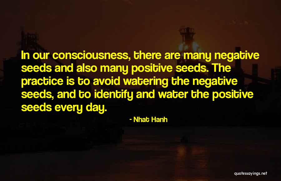 Watering Seeds Quotes By Nhat Hanh Watering Seeds Quotes By Nhat Hanh