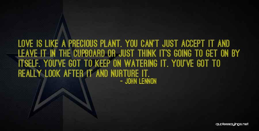 Watering The Plant Quotes By John Lennon Watering The Plant Quotes By John Lennon