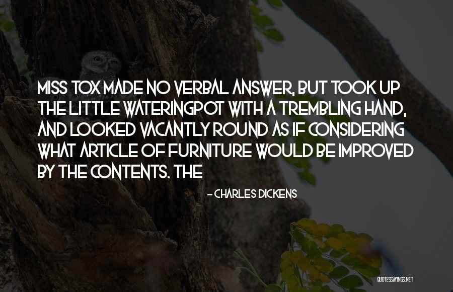 Wateringpot Quotes By Charles Dickens Wateringpot Quotes By Charles Dickens
